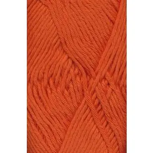 Cotton 8/8 fra Hjertegarn i varm orange - Bomuldsgarn
