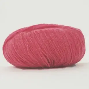 Hjerte Fine Highland Wool i støvet pink - P: 3-3½ - Hjerte Fine Highland Wool
