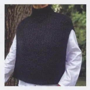 Rachels Poncho - Hanne Larsen strik - Strikopskrifter