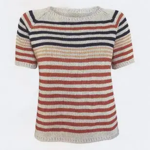 Liv Sommer Bluse - Hanne Larsen strik - Strikopskrifter