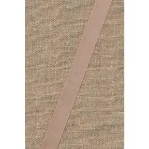 Satinbånd 15 mm mørk pudder-beige - Diverse Satinbånd