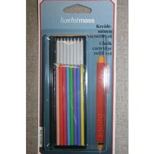 Markeringssæt til tryk-blyant, refill - Småting og Sytilbehør