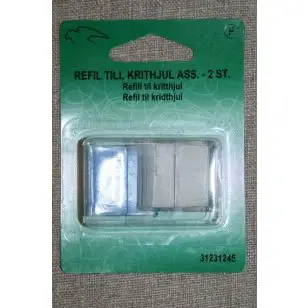 Kridthjul refill 2 stk - 