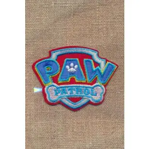 Motiv Paw Patrol - rød, blå, turkis - Strygemærker og Motiver