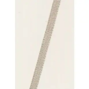Sildebensvævet bånd i hør - 10 mm. - Gjordbånd, bændel og sportsbånd