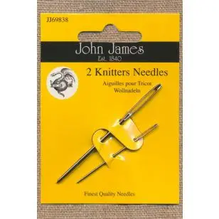 Strikkenåle John James str. 13/18 - Nåle og Symaskinenåle