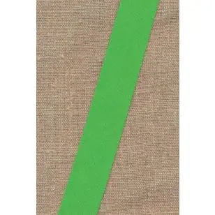 Skråbånd i bomuld i lime - 25 mm. - Skråbånd