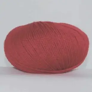 Hjerte Fine Highland Wool i rød - P: 3-3½ - Hjerte Fine Highland Wool
