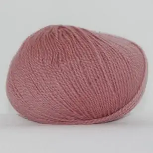 Hjerte Fine Highland Wool i gammelrosa - P: 3-3½ - Hjerte Fine Highland Wool