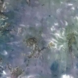 Bomulds poplin batik i grå, grå-grøn - Div mønstret bomuld