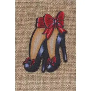 Motiv med stiletter og sjøjfe - Strygemærker og Motiver