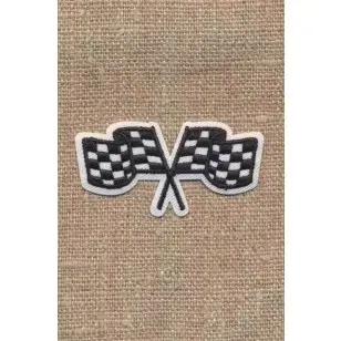 Strygemærke med målflag - Strygemærker og Motiver