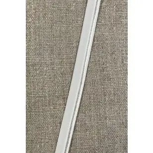 Elastisk Paspoil/piping-bånd offwhite - Diverse Bånd