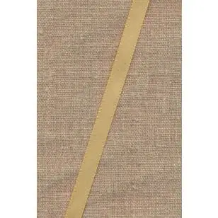 Satinbånd beige/gylden 10 mm - Diverse Satinbånd