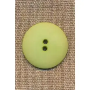 2-huls knap i lys lime, 28 mm. - Knapper