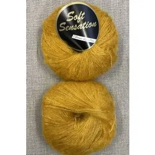 Soft Sensation mohair-look med glimmer i carry - Garn