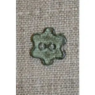 Grøn klar blomster-knap - Tilbud knapper