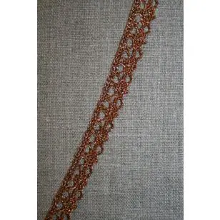 Rest Blonde metalic 12 mm, kobber, 115 cm. - Tilbud Bånd