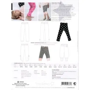 50330 Minikrea Leggins - Snitmønstre Minikrea