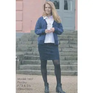 1667 Jakke - Pind 3-3½