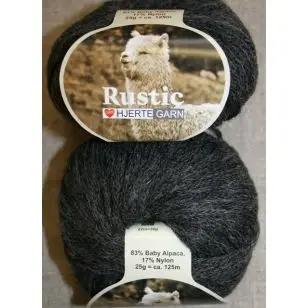 Rustic Baby Alpaca, koksgrå - P: 5 - Rustic Baby Alpaca