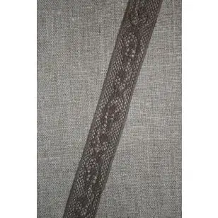 Nylonblonde 20 mm. brun - Blonder