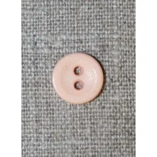 Lille laks 2-huls knap, 12 mm. - Knapper Grøn, gul og orange