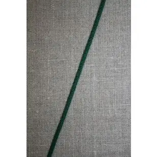 Anoraksnor bomuld 3,5 mm. flaskegrøn - Anoraksnor