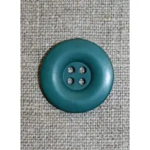 Petrol-grøn 4-huls knap - Knapper Blå, turkis og petrol