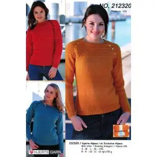 212320 Sømandssweater - Pind 3-3½