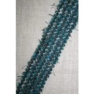 Elastisk bånd petrol-guld - Div. bånd