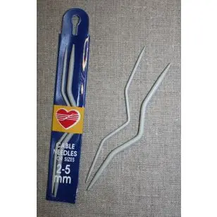 Hjælpepinde til aranstrik - Strikketilbehør