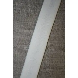 Skråbånd i uld, off-white - Div skråbånd