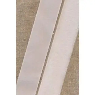 50 mm velcro hvid med lim - selvklæbende - Velcro - Gribebånd