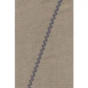 Zig-zag bånd ternet sort - 