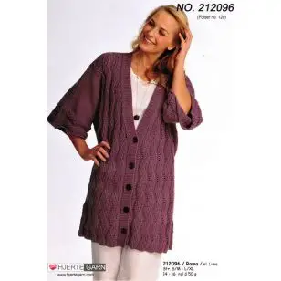 212096 Oversize trøje - Pind 4-4½