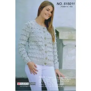 515011 Cardigan - Strikopskrifter Dame