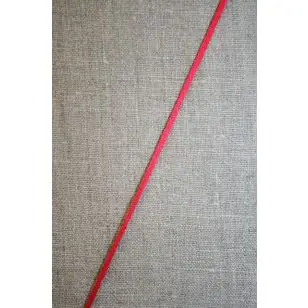 Rest Satinsnor 2,2 mm. koral-rød-165 cm. - Tilbud Bånd