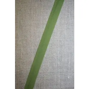 Foldeelastik tynd, grøn - Foldeelastik, foldebånd, uldbånd