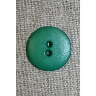 Græsgrøn 2-huls knap, 20 mm. - Tilbud knapper