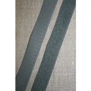 20 mm. velcro grå - Velcro - Gribebånd