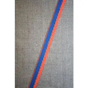 Kantelastik 2-farvet blå - orange - Elastik og kantelastik