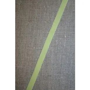 Velourbånd m/stræk, lys lime - Velourbånd