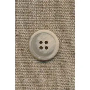 4-huls knap sand meleret, 20 mm. - 