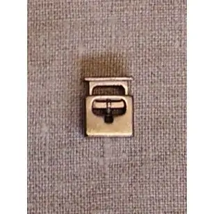 Snorstopper firkantet gl. sølv - Snorstoppere