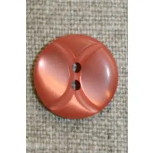 Knap m/buer 18 mm. melon - Knapper Rød/lyserød/lilla