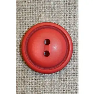 Koral 2-huls knap m/kant - Knapper Rød/lyserød/lilla