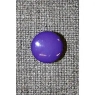 Rund knap lilla, 12 mm. - Knapper Rød/lyserød/lilla