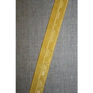 Foldeelastik gul - Foldeelastik, foldebånd, uldbånd