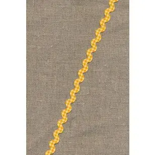 Zig-zag bånd ternet gul - Div. bånd